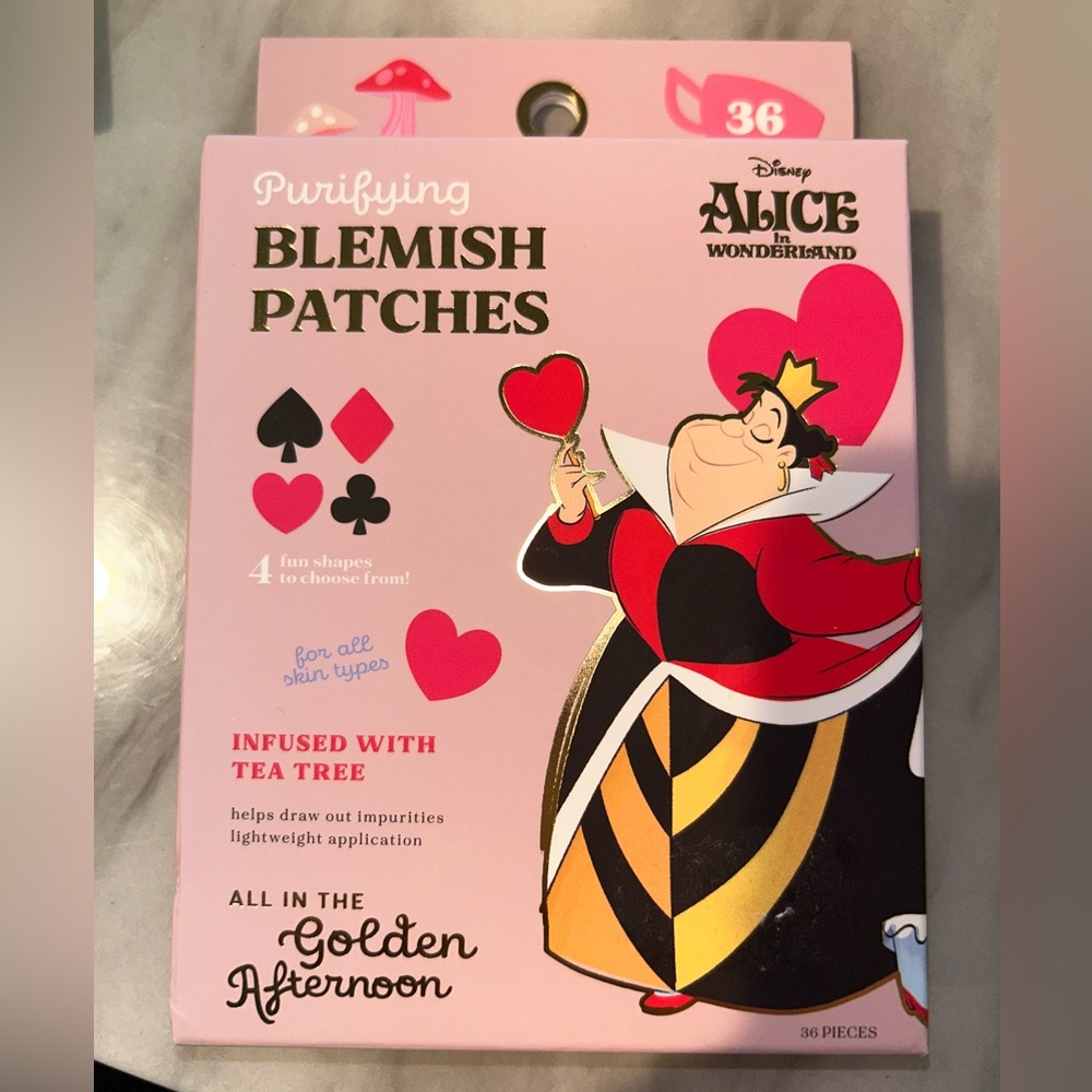 Disney Alice in Wonderland Pink Purifying Blemish Patches